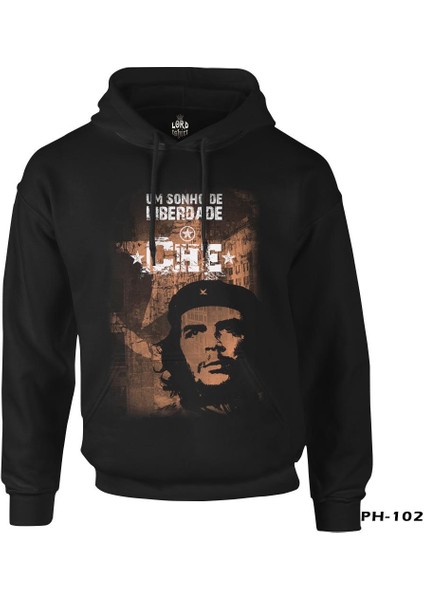 Che Guevara - City Siyah Erkek Fermuarsız Kapşonlu fiyatları