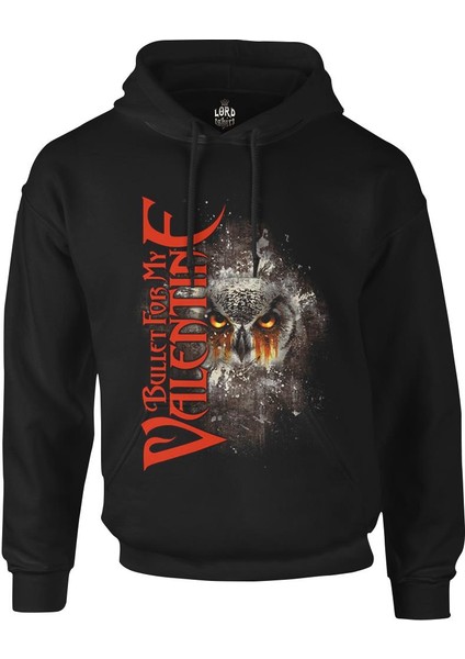 Bullet For My Valentine Siyah Erkek Fermuarsız Kapşonlu