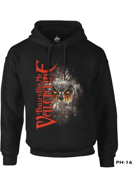 Bullet For My Valentine Siyah Erkek Fermuarsız Kapşonlu