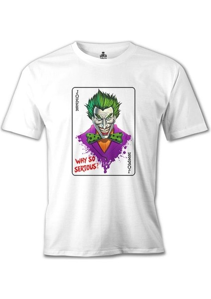 Joker - In Cards Beyaz Erkek Tshirt