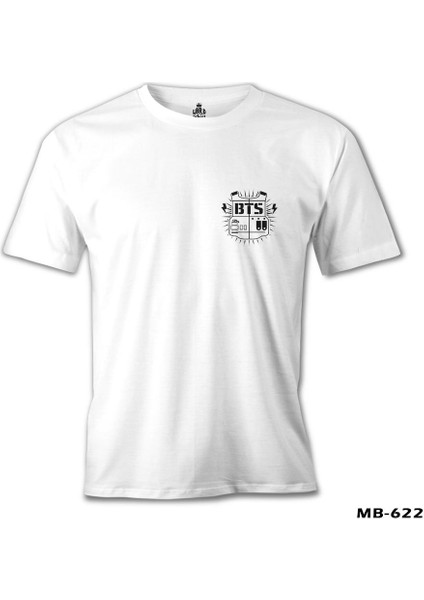 Bts - Jimin 95 (Ön-Arka) Beyaz Erkek Tshirt