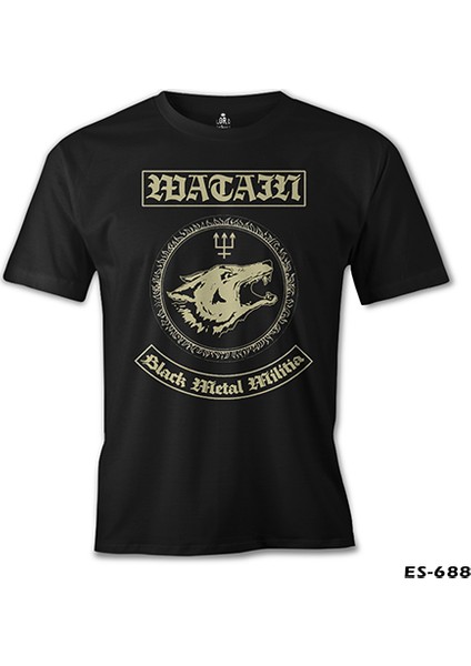 Watain Siyah Erkek Tshirt fiyatları
