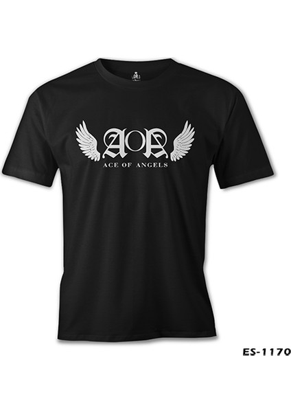 Aoa - Wings Siyah Erkek Tshirt fiyatları