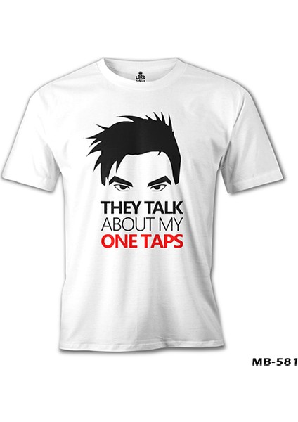 Counter Strike - My One Taps 2 Beyaz Erkek Tshirt fiyatları