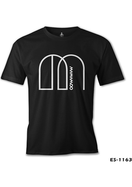 Mamamoo - Logo M Siyah Erkek Tshirt