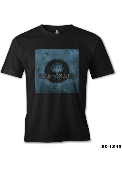 Dark Oath - When Fire Siyah Erkek Tshirt fiyatları