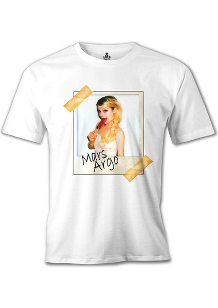 Mars Argo - Portrait Beyaz Erkek Tshirt