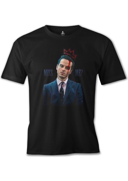 Sherlock Holmes - James Moriarty Siyah Erkek Tshirt