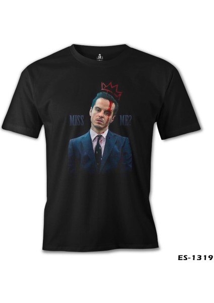 Sherlock Holmes - James Moriarty Siyah Erkek Tshirt