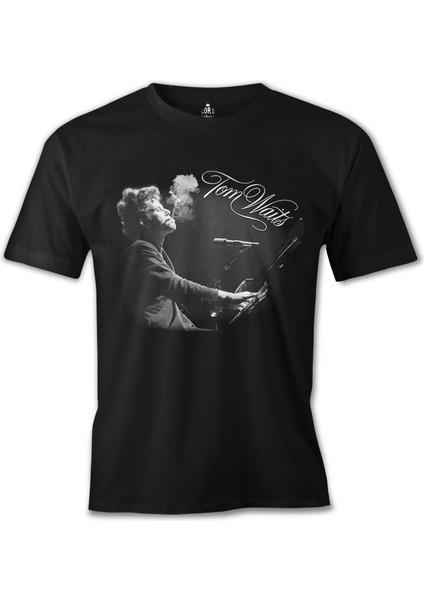 Tom Waits - Phone Call Siyah Erkek Tshirt