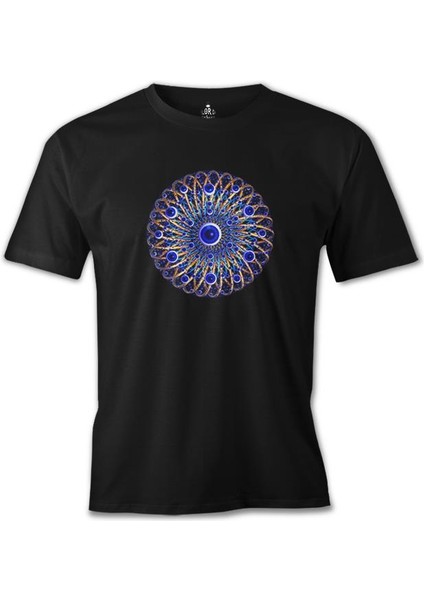 Nazar Boncuğu Siyah Erkek Tshirt