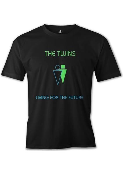 The Twins - Living For The Future Siyah Erkek Tshirt
