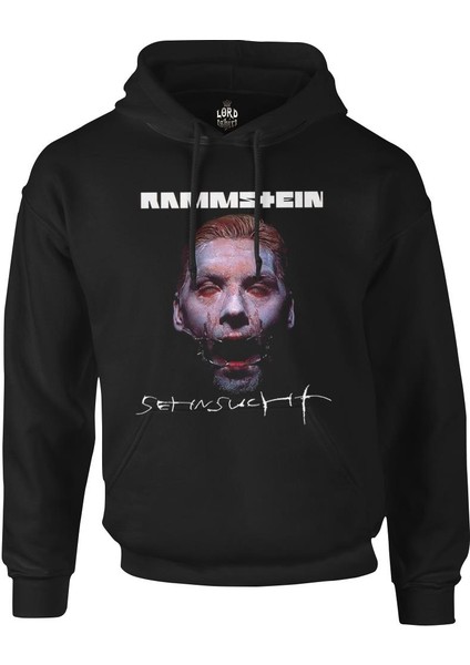 Rammstein - Sehnsucht Siyah Erkek Fermuarsız Kapşonlu