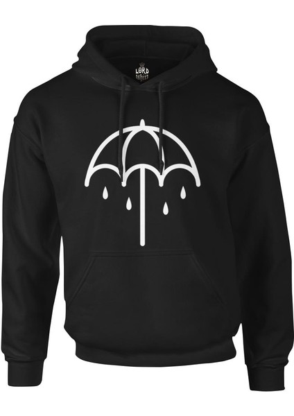 Bring Me The Horizon - Follow You Siyah Erkek Fermuarsız Kapşonlu