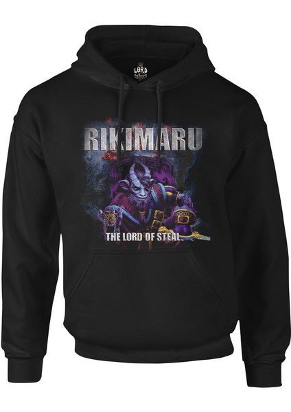 Dota 2 - Rikimaru Siyah Erkek Fermuarsız Kapşonlu