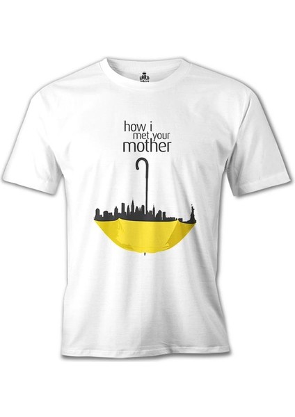 How I Met Your Mother - City Beyaz Erkek Tshirt