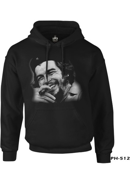 Che Guevara Iı Siyah Erkek Fermuarsız Kapşonlu fiyatları