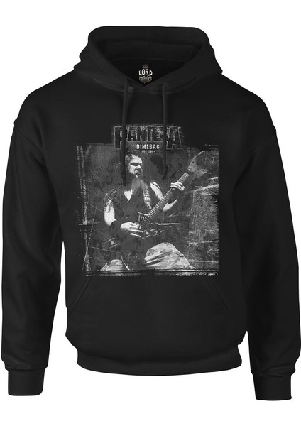 Pantera - Dimebag Scratch Siyah Erkek Fermuarsız Kapşonlu