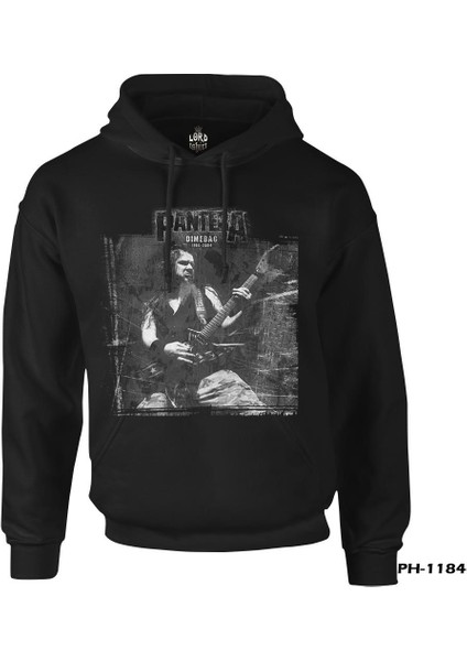 Pantera - Dimebag Scratch Siyah Erkek Fermuarsız Kapşonlu