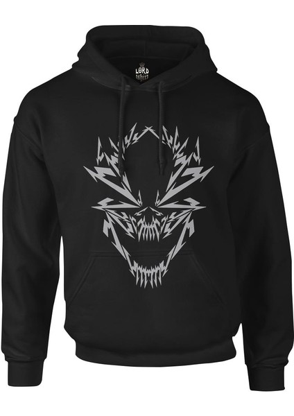 Metallica - James M Siyah Erkek Fermuarsız Kapşonlu