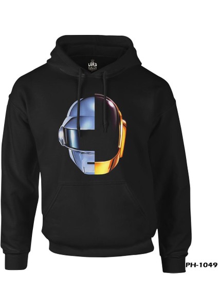 Daft Punk - Ram Siyah Erkek Fermuarsız Kapşonlu fiyatları