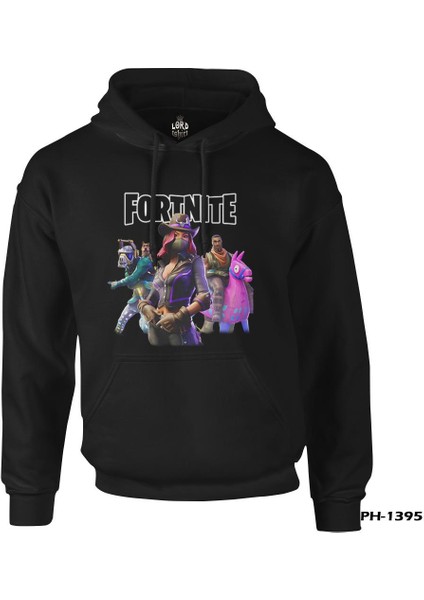 Fortnite - Pets Siyah Erkek Fermuarsız Kapşonlu fiyatları