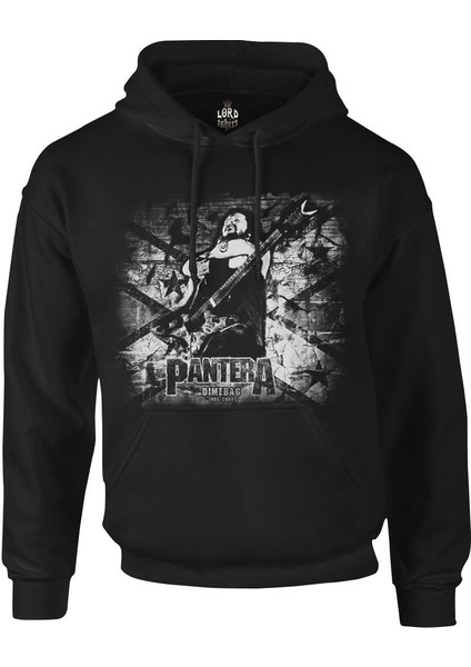 Pantera - Dimebag Rocks Siyah Erkek Fermuarsız Kapşonlu