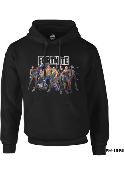 Fortnite - Dream Team Siyah Erkek Fermuarsız Kapşonlu fiyatları