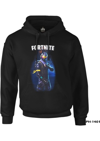 Fortnite - Data Siyah Erkek Fermuarsız Kapşonlu fiyatları