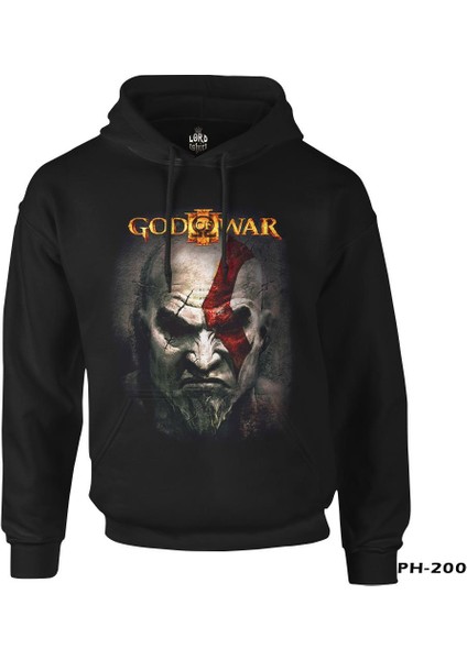 God Of War 2 Siyah Erkek Fermuarsız Kapşonlu fiyatları