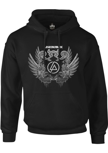 Linkin Park - Wings Siyah Erkek Fermuarsız Kapşonlu