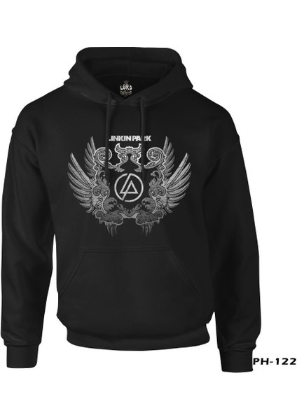 Linkin Park - Wings Siyah Erkek Fermuarsız Kapşonlu fiyatları