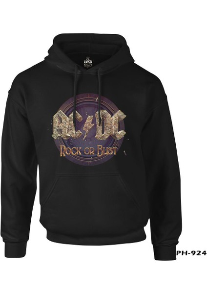 Ac Dc - Rock Or Bust Siyah Erkek Fermuarsız Kapşonlu fiyatları