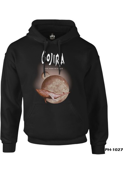 Lord T-Shirt Gojira - From Mars To Sirius Siyah Erkek Fermuarsız Kapşonlu