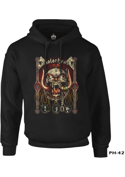Motörhead Siyah Erkek Fermuarsız Kapşonlu fiyatları