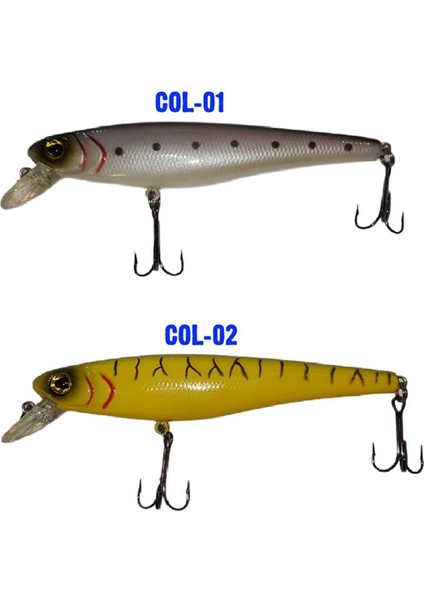115MM 17.5gr Rapala Maket Balık - Col:02