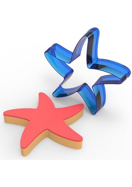 Deniz Yıldızı Polikarbon Kurabiye Kalıbı
