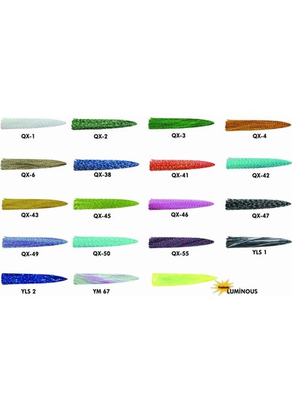 Çapari Simi - Renk Kodları - Qx-46