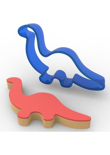 Dinozor Polikarbon Kurabiye Kalıbı