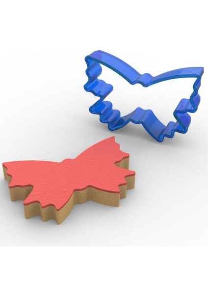 Kelebek Polikarbon Kurabiye Kalıbı