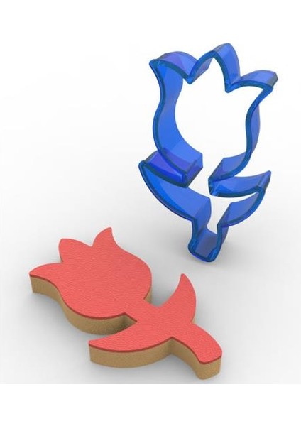 Lale Polikarbon Kurabiye Kalıbı