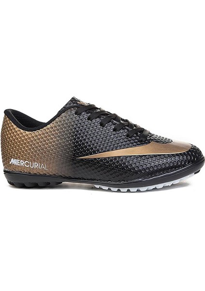 Föz Walked 0202 Siyah Halısaha Çim Futbol Erkek Spor Ayakkabı