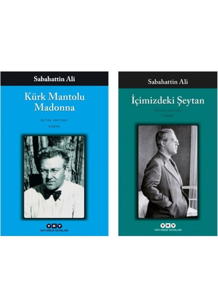 Kürk Mantolu Madonna - İçimizdeki Şeytan - 2 Kitap - Sabahattin Ali