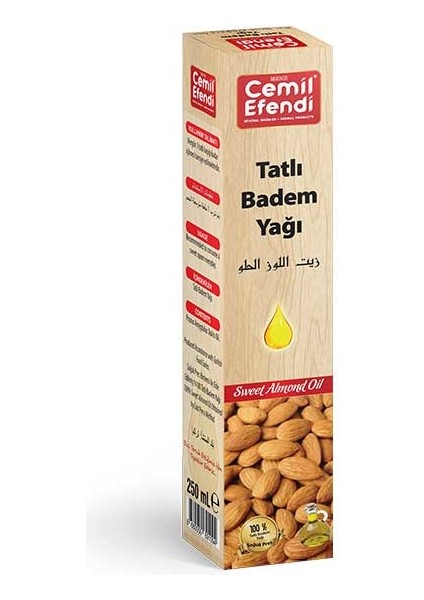 Tatlı Badem Yağı 250 ml