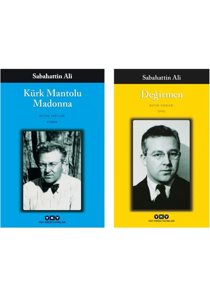 Kürk Mantolu Madonna - Değirmen - 2 Kitap - Sabahattin Ali