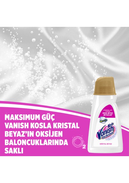 Kosla Gold Çamaşır Deterjanı Leke Çıkarıcı Sıvı 1000 ml Beyazlar İçin