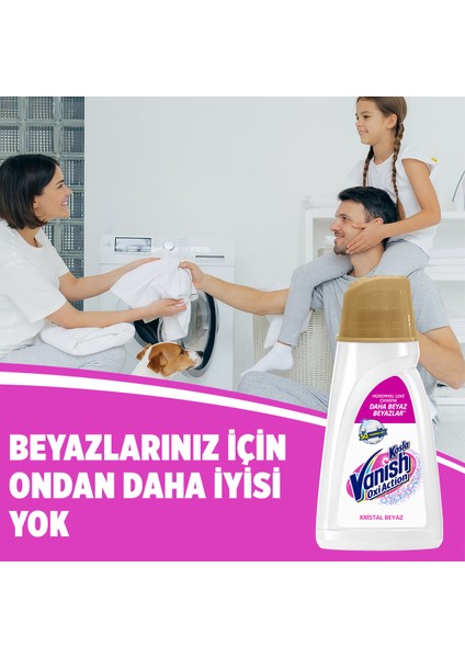 Kosla Gold Çamaşır Deterjanı Leke Çıkarıcı Sıvı 1000 ml Beyazlar İçin