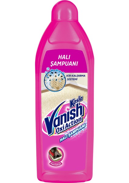 Kosla Oxi Action Halı Şampuanı Makine Yıkama 850 ml