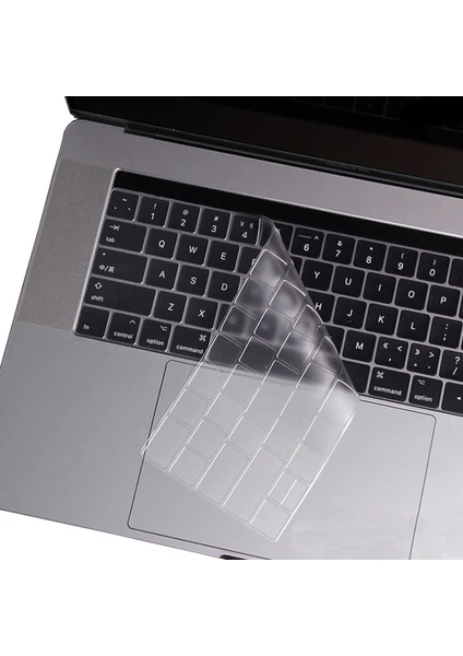 Macbook Air 13 M1 Chip A2337 Silikon Klavye Koruması Eu Türkçe Şeffaf