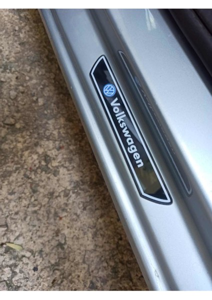 Volkswagen Bora Piano Black Kapı Eşiği 4'lü Set